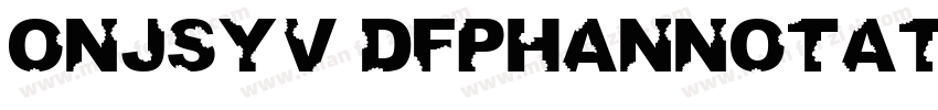 onjsyv DFPHannotate字体转换